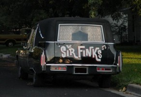 Sir Finks hearse