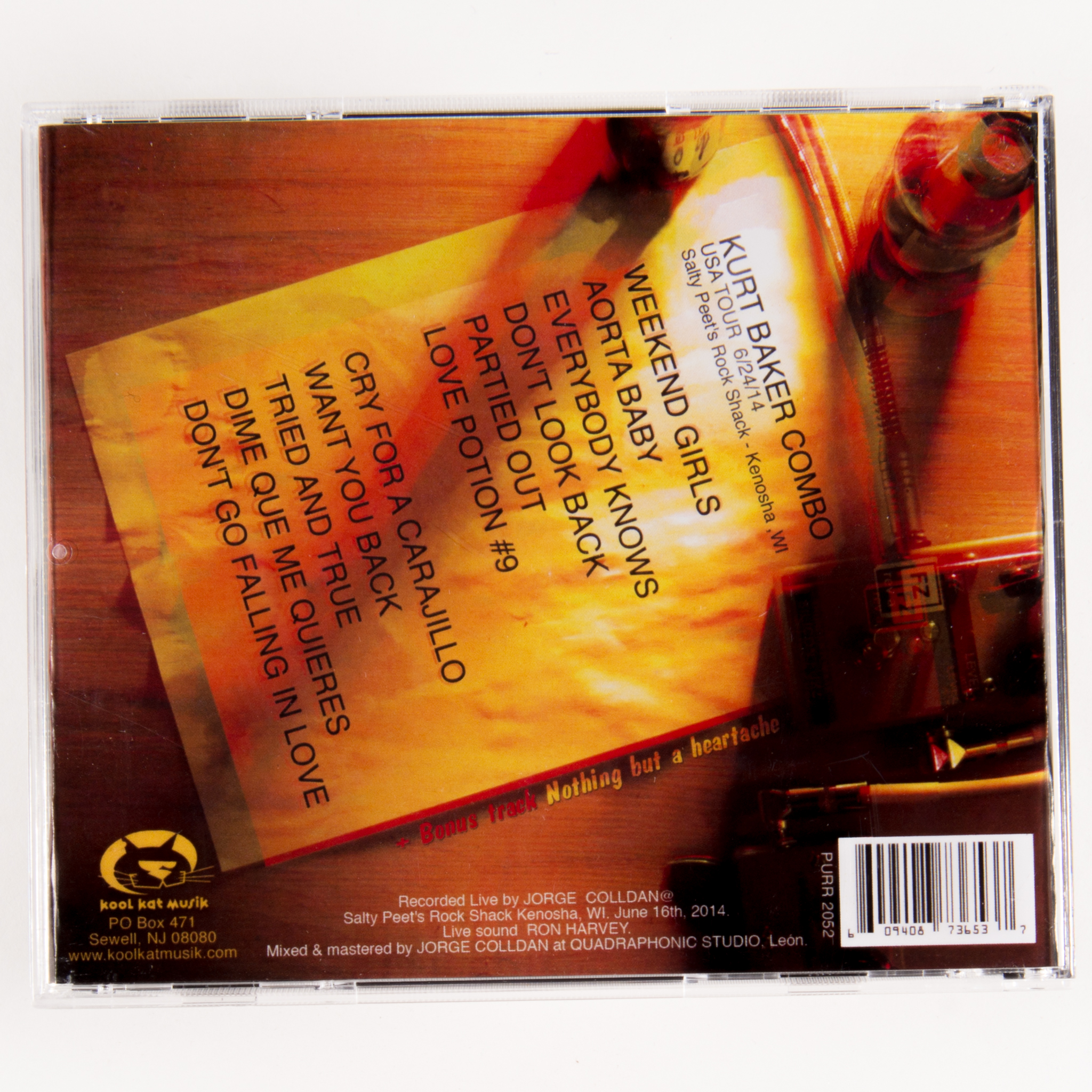 BAKER, KURT COMBO – MUY MOLA LIVE! – Get Hip Recordings!