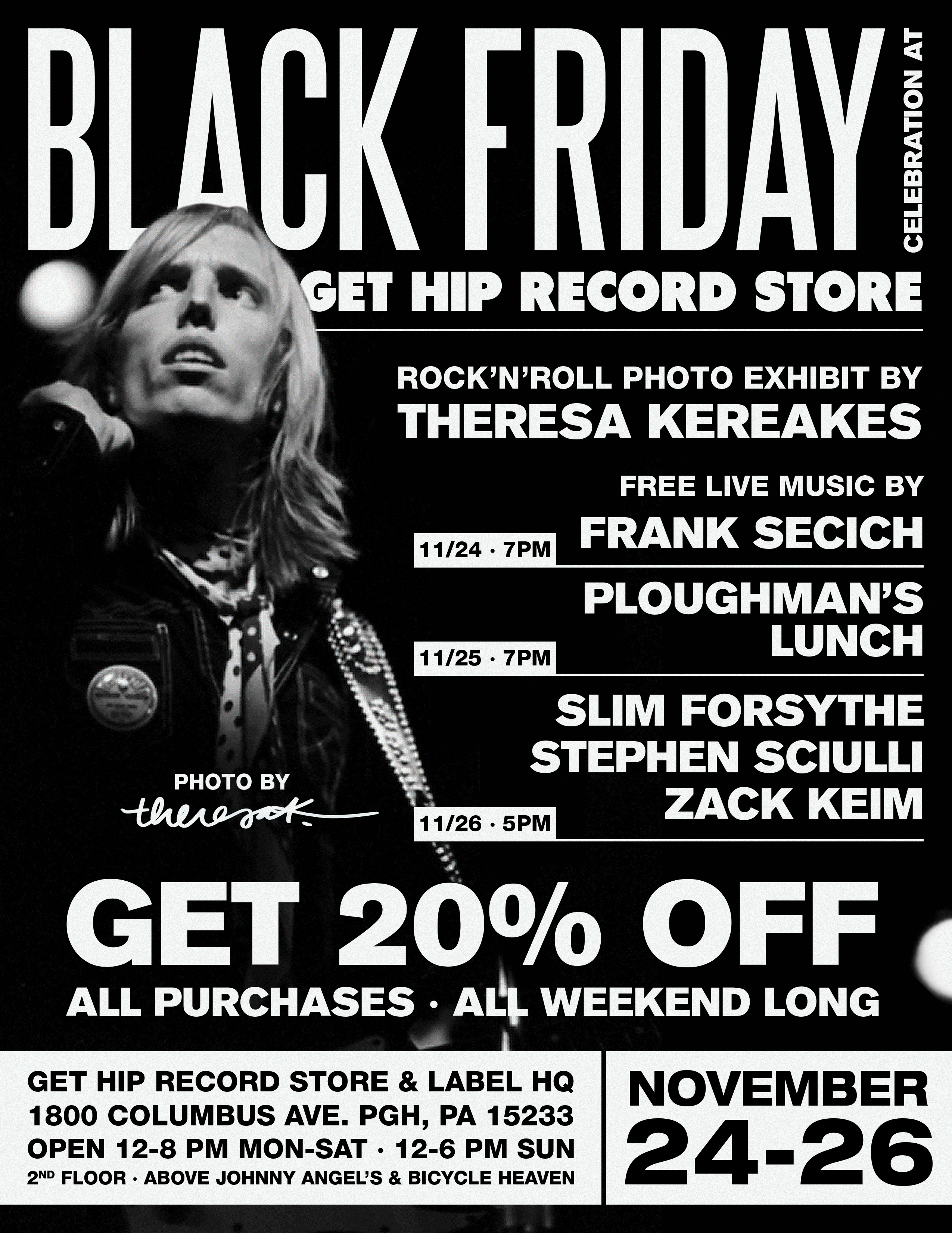 Celebrate Black Friday At Get Hip Record Store Nov 24 26 Get Hip Recordings